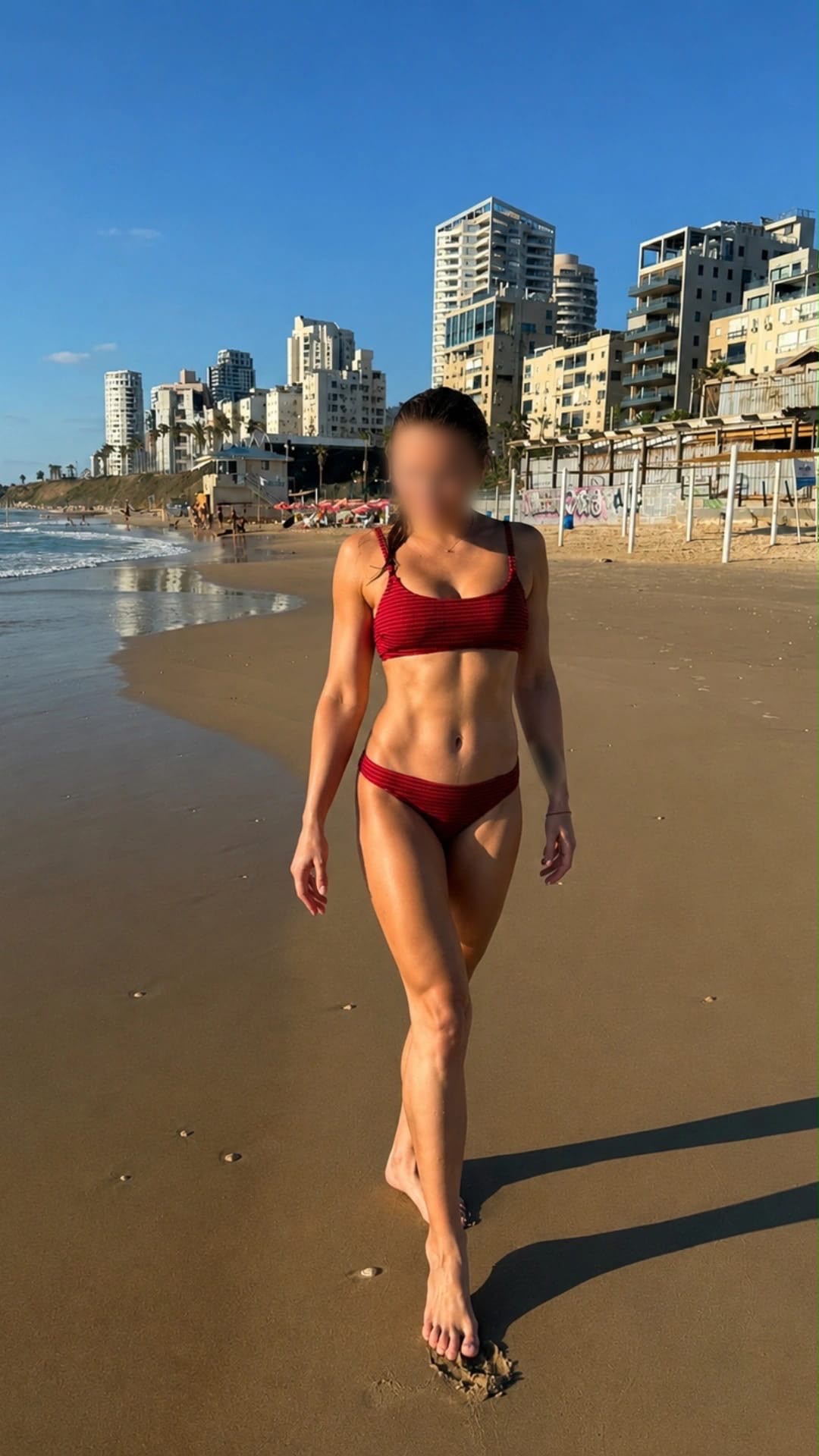 לרה סקסית בלתי נשכחת בלונדינית בירושלים